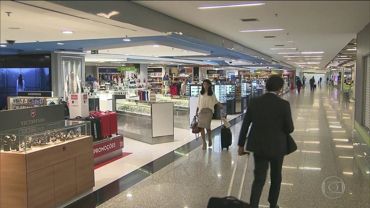 Novo limite para compras em free shops de aeroportos passa a valer em janeiro de 2020