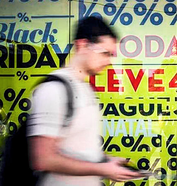 Black Friday brasileira: vendas caem 8,3% em relação a 2019, diz Cielo