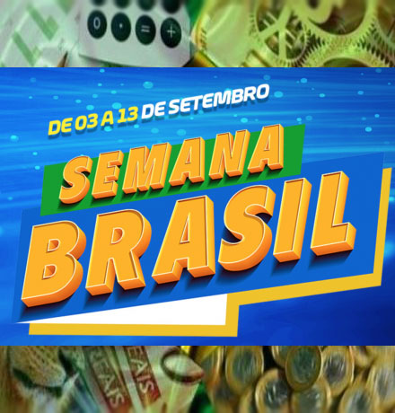 Semana Brasil acontecerá de 3 a 13 de setembro em todo o país