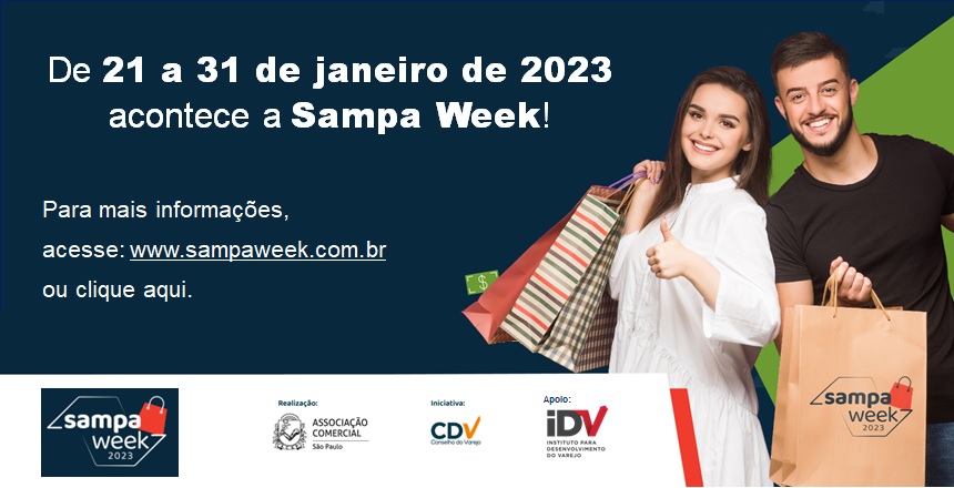Sampa Week Banner 2023 - www.sampaweek.com.br