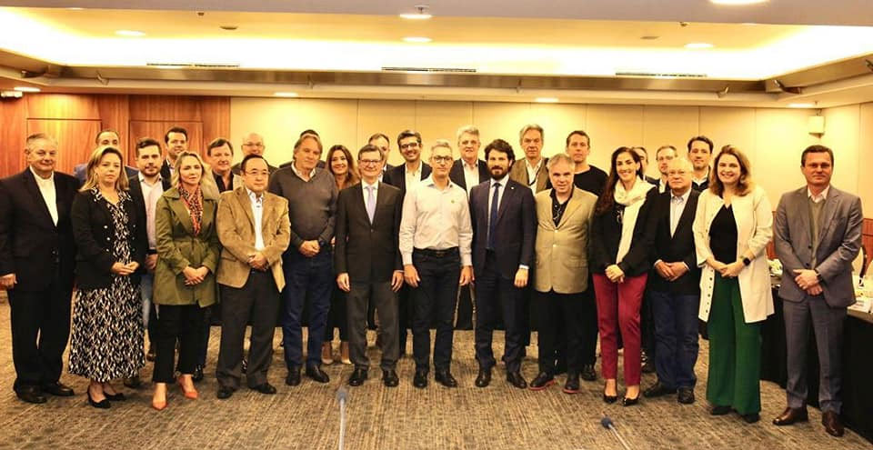 Os associados do IDV participaram de um encontro, em São Paulo, com o governador de Minas Gerais, Romeu Zema.
