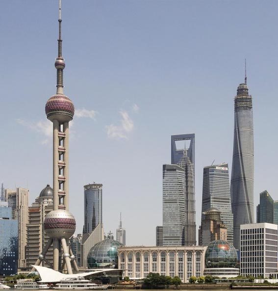 Panorama da cidade de Shanghai, China. Foto: Pixabay