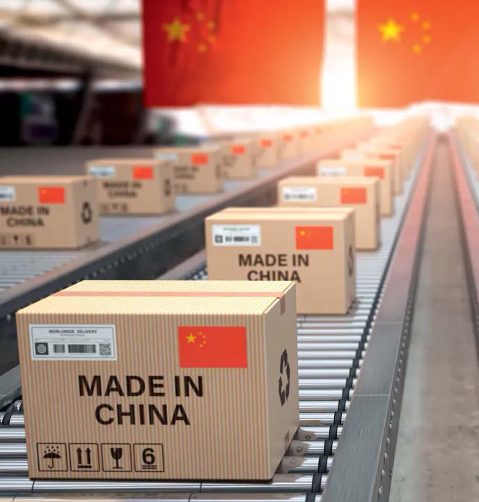 produtos importados da China